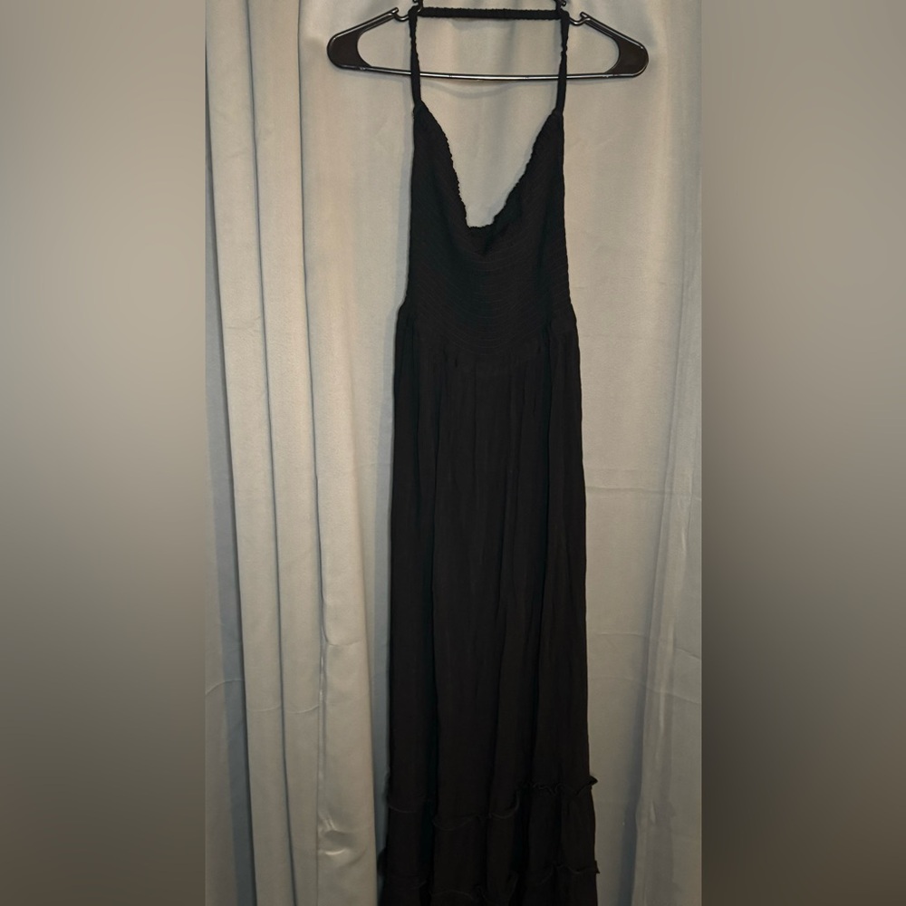 Cute Backless Halter Dress